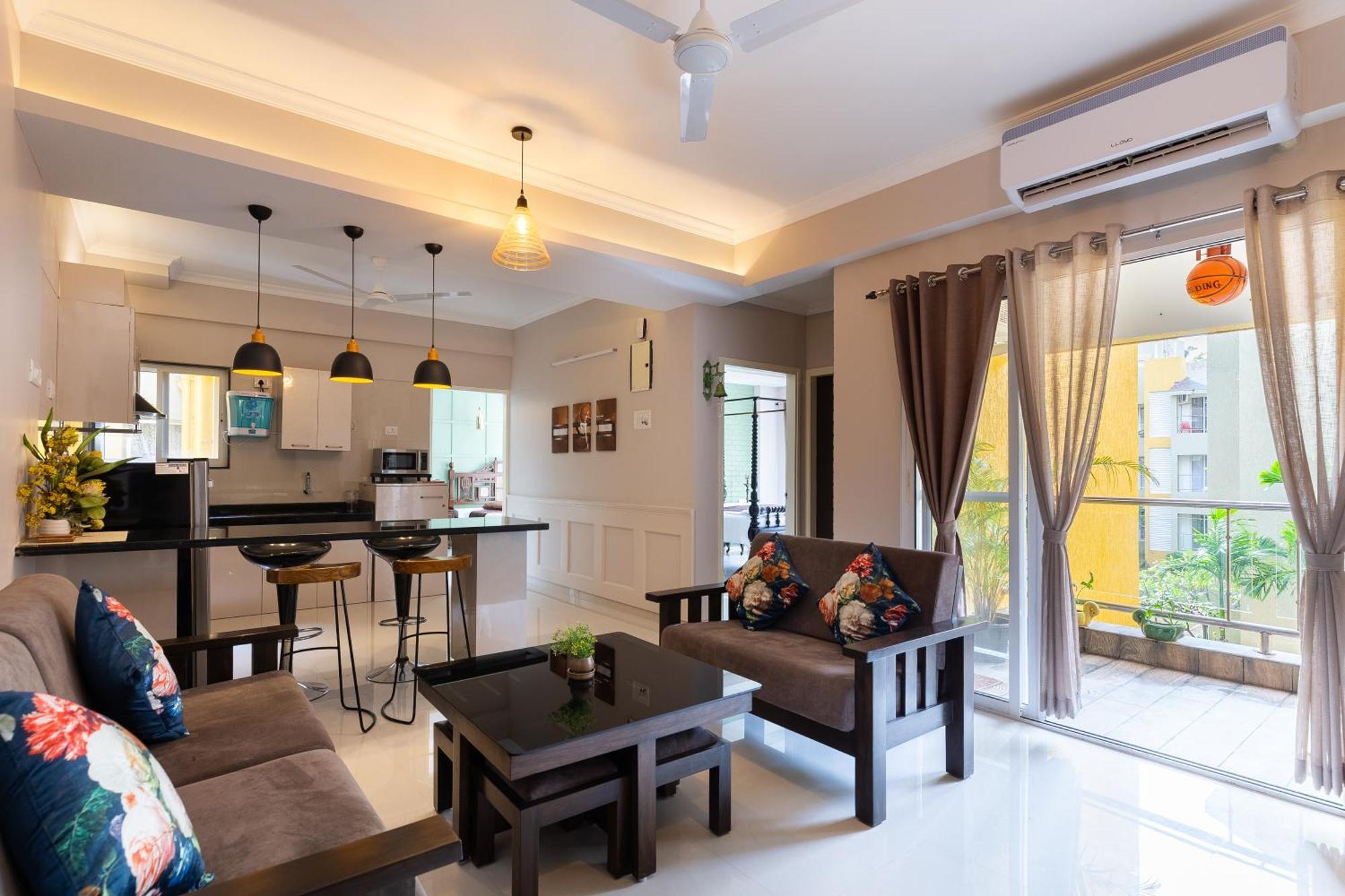 Cosy 2BHK With WIFI From Anjuna Vagator Appartement Buitenkant foto