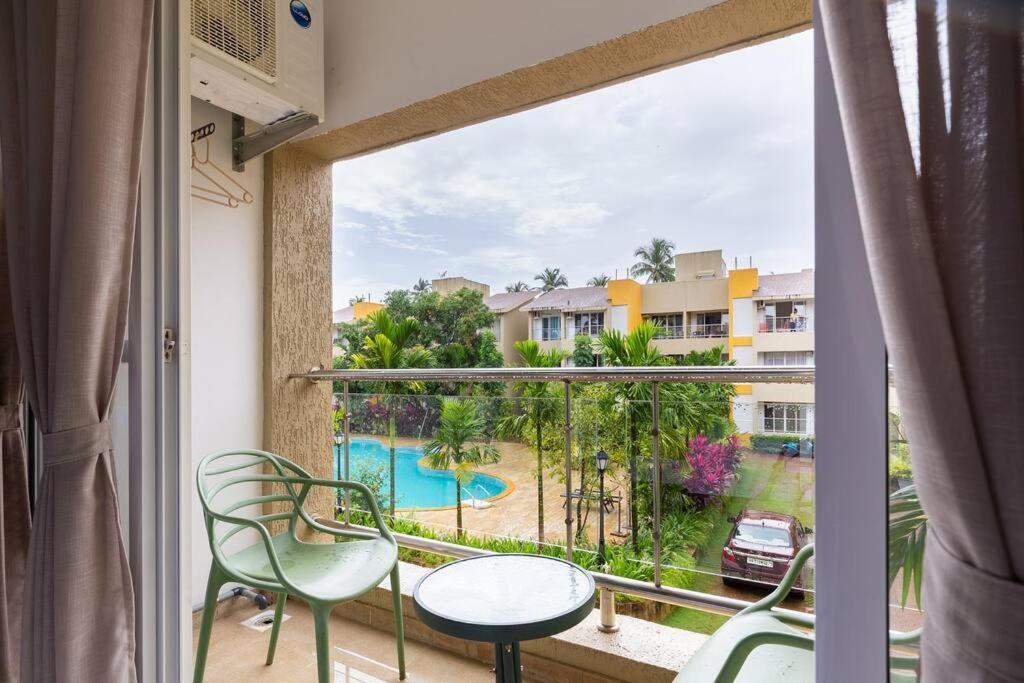 Cosy 2BHK With WIFI From Anjuna Vagator Appartement Buitenkant foto