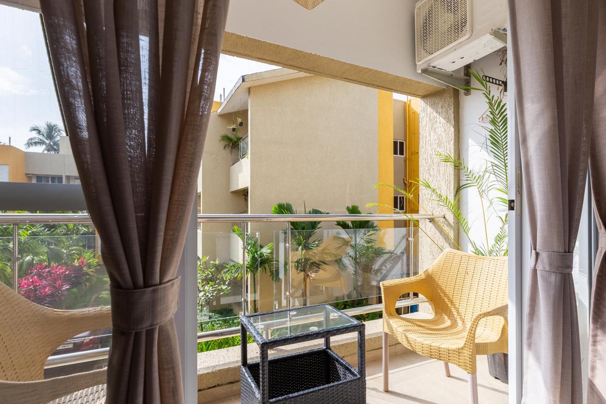 Cosy 2BHK With WIFI From Anjuna Vagator Appartement Buitenkant foto